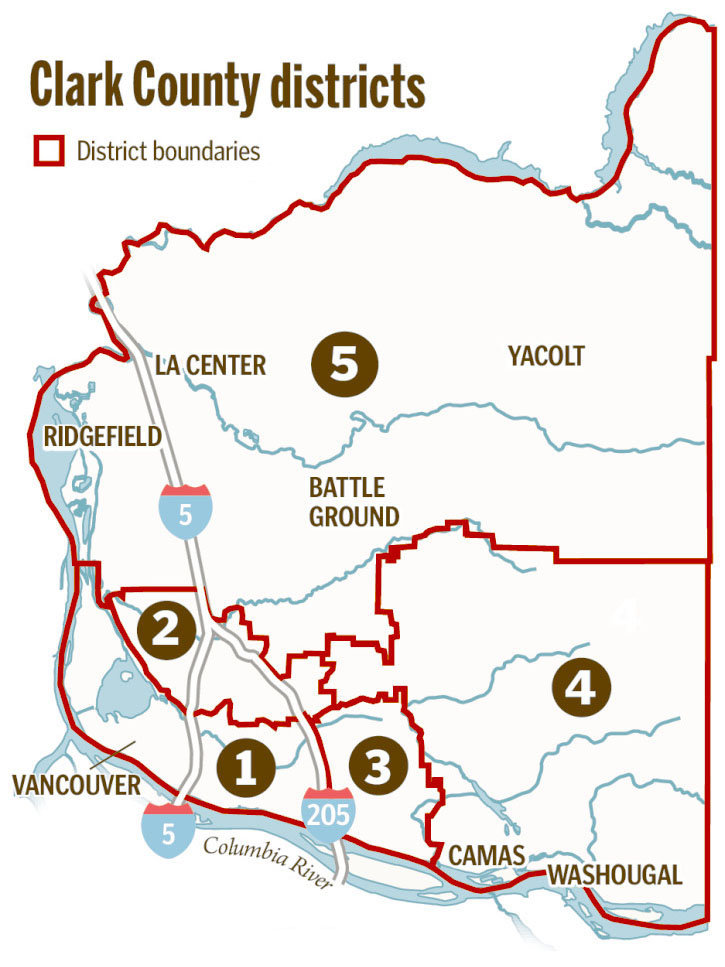 clark county wa districts